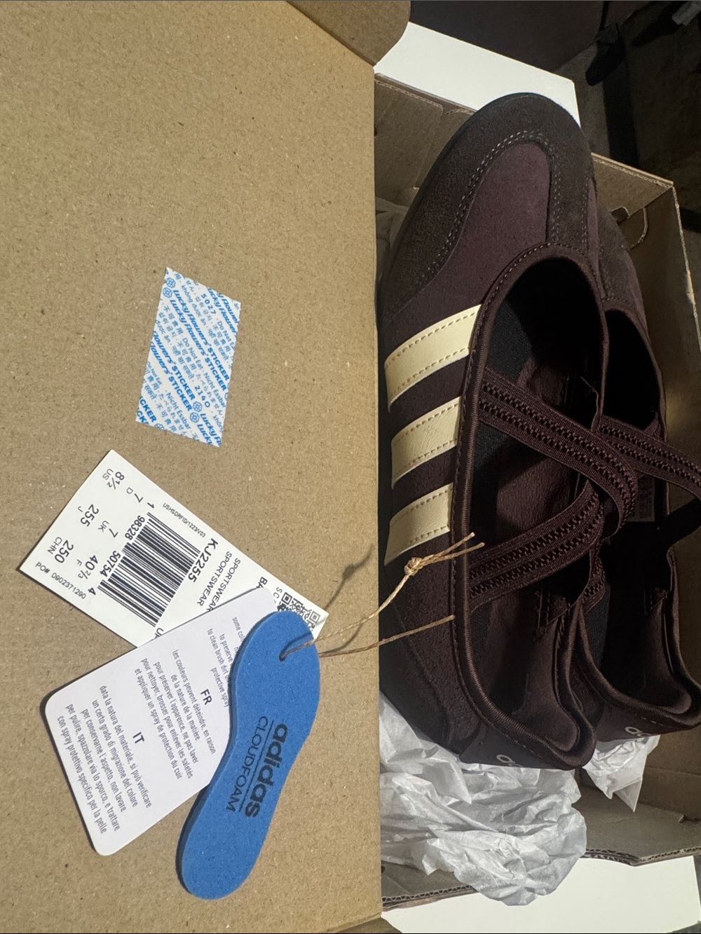 Brown Adidas Barreda Mary Jane shoes - Picture 8 of 8